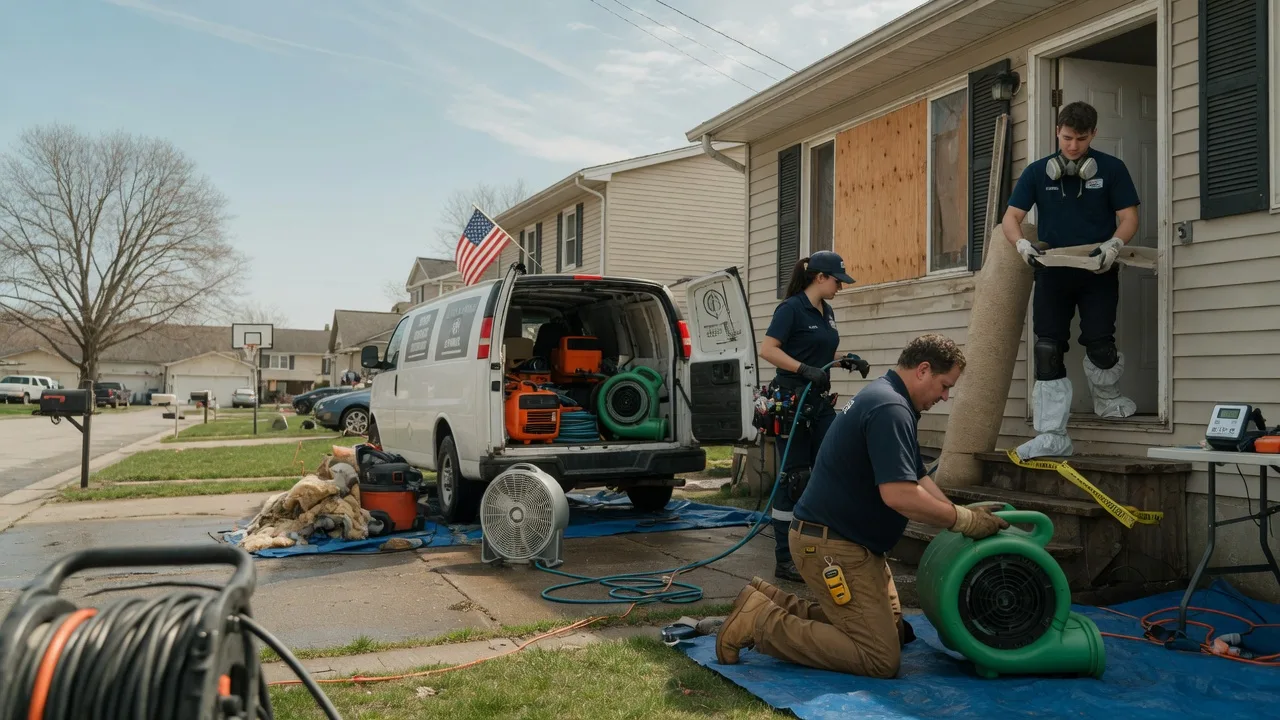 Water Damage Restoration in Bradley, WV near me
